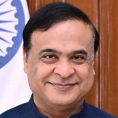 Official portrait of Assam Chief Minister Himanta Biswa Sarma