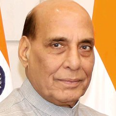Official portrait of Raksha Mantri Rajnath Singh