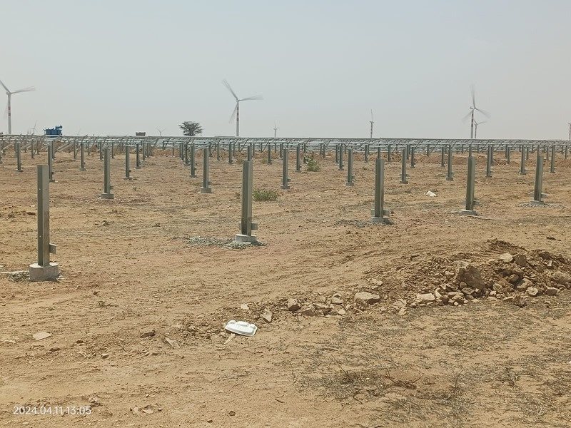 Ramnagar ground-mount solar project, Uttarakhand, Ingenieria